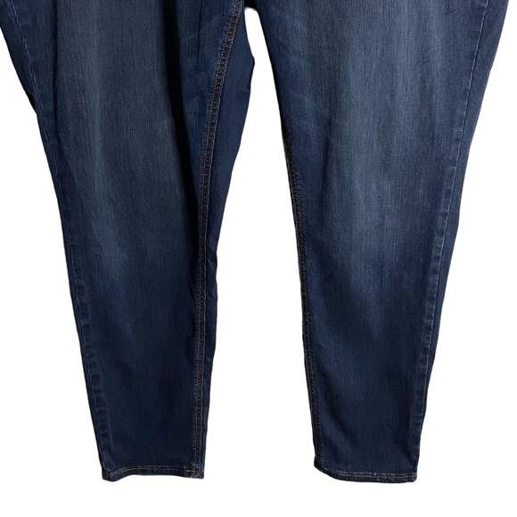 Seven7 Women's Medium Indigo Bombshell High Rise Skinny Jeans - Picture 3 of 10